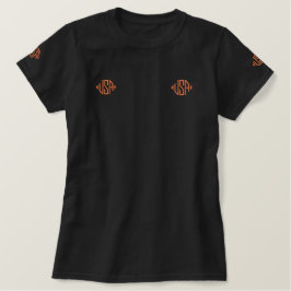 Der bestickte T - Shirt für Frauen
