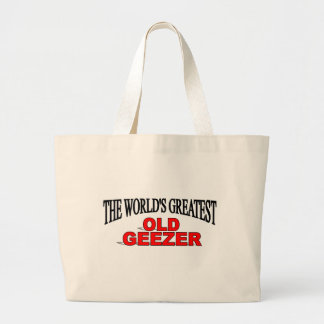 Der bestste alte Geezer der Welt Jumbo Stoffbeutel