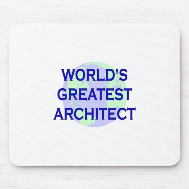 DER BESTSTE ARCHITEKT DER WELT MOUSEPAD (Vorne)