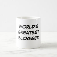 Der bestste Blogger-" Tasse "der Welt