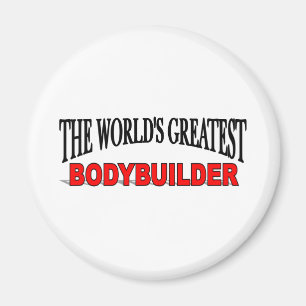 Der bestste Bodybuilder der Welt Magnet