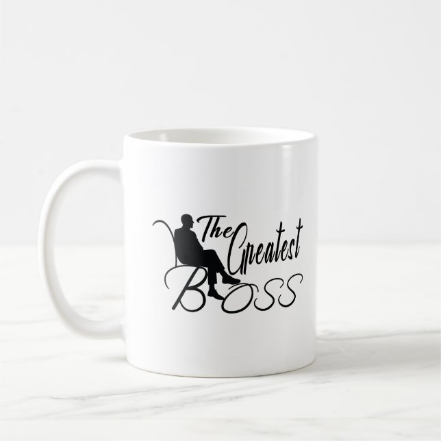 Der Bestste Boss Kaffeetasse (Links)