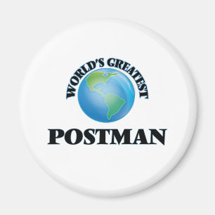Der bestste Briefträger der Welt Magnet