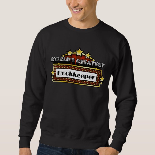 Der bestste Buchhalter der Welt Sweatshirt (Vorderseite)