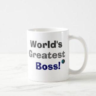 Der bestste Chef der Welt! Kaffeetasse