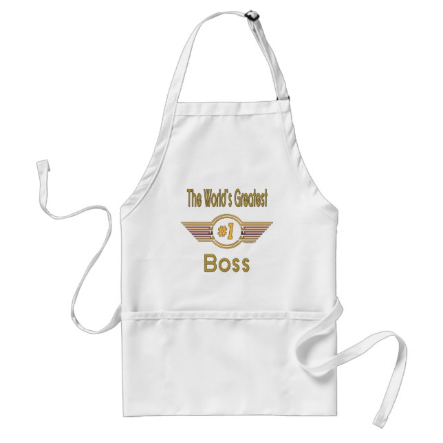 Der bestste Chef der Welt Schürze (Vorne)
