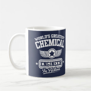 Der bestste chemische Ingenieur der Welt in der Kaffeetasse