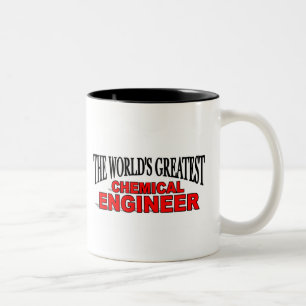 Der bestste chemische Ingenieur der Welt Zweifarbige Tasse