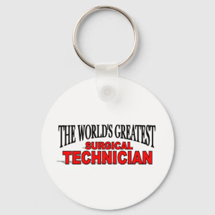 Der bestste chirurgische Techniker der Welt Schlüsselanhänger