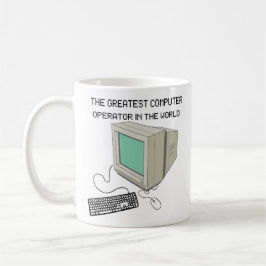 Der Bestste Computerbetreiber der Welt Kaffeetasse