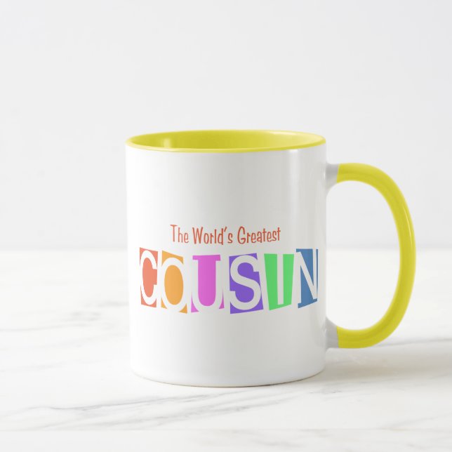 Der bestste Cousin der Retro Welt Tasse (Rechts)