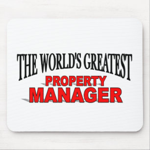 Der bestste das Eigentums-Manager der Welt Mousepad