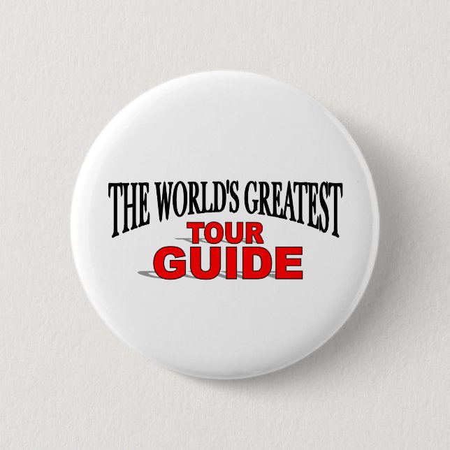 Der bestste der Ausflug-Führer der Welt Button (Vorderseite)