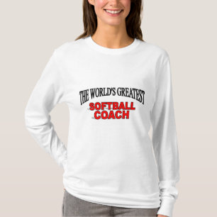 Der bestste der Softball-Trainer der Welt T-Shirt