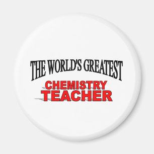 Der bestste die Chemie-Lehrer der Welt Magnet