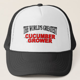 Der bestste die Gurken-Züchter der Welt Truckerkappe