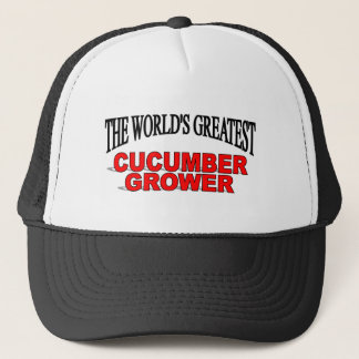 Der bestste die Gurken-Züchter der Welt Truckerkappe
