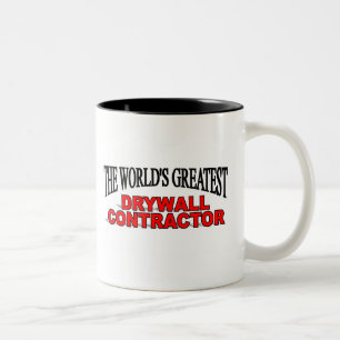 Der bestste die Trockenmauer-Auftragnehmer der Zweifarbige Tasse