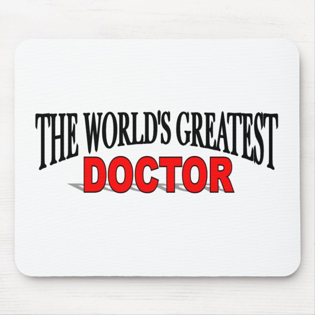 Der bestste Doktor der Welt Mousepad (Vorne)