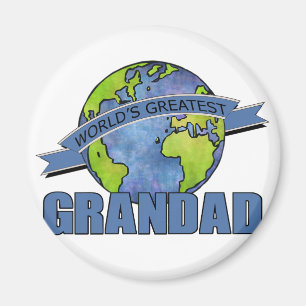 Der bestste Grandad der Welt Magnet