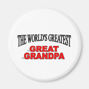 Der bestste große Großvater der Welt Magnet