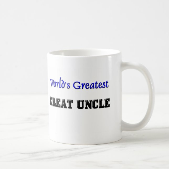 Der bestste große Onkel der Welt Kaffeetasse (Rechts)