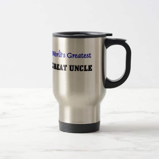 Der bestste große Onkel der Welt Reisebecher (Rechts)
