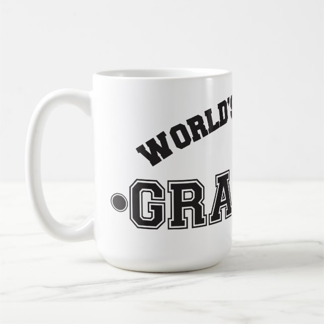 Der bestste Großvater der Welt Kaffeetasse (Links)