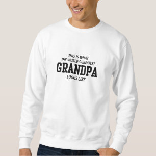 Der bestste Großvater der Welt Sweatshirt