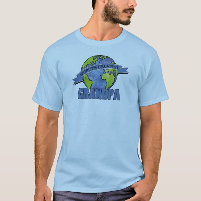 Der bestste Großvater der Welt T-Shirt (Vorderseite)