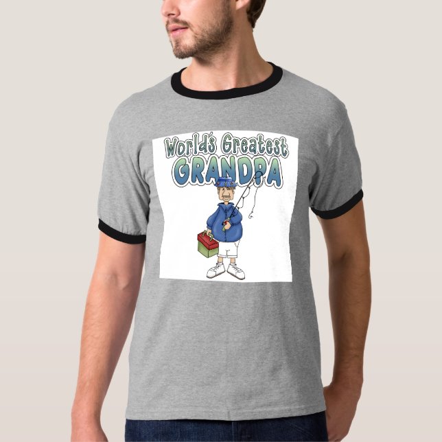 Der bestste Großvater der Welt T-Shirt (Vorderseite)