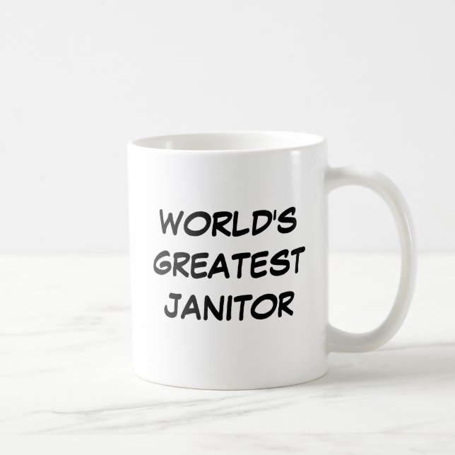 Der bestste Hausmeister-" Tasse "der Welt (Rechts)