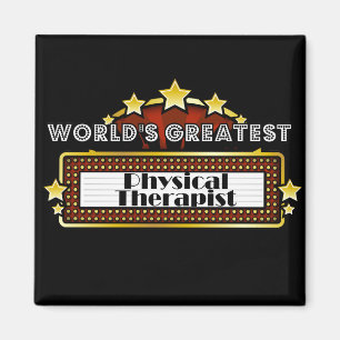 Der bestste körperliche Therapeut der Welt Magnet