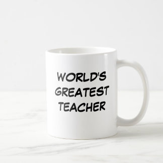 Der bestste Lehrer-" Tasse "der Welt