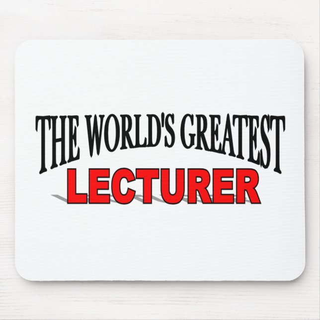 Der bestste Lektor der Welt Mousepad (Vorne)