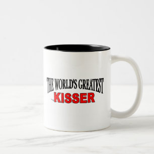 Der bestste Mund der Welt Zweifarbige Tasse
