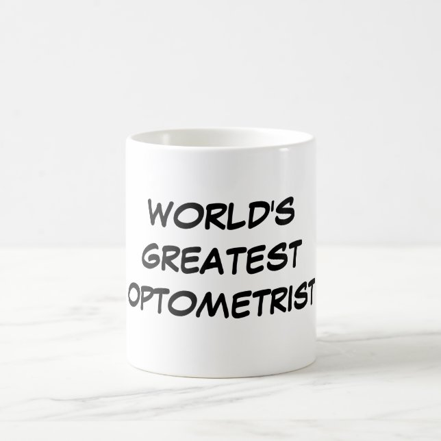 Der bestste Optometriker-" Tasse "der Welt (Mittel)