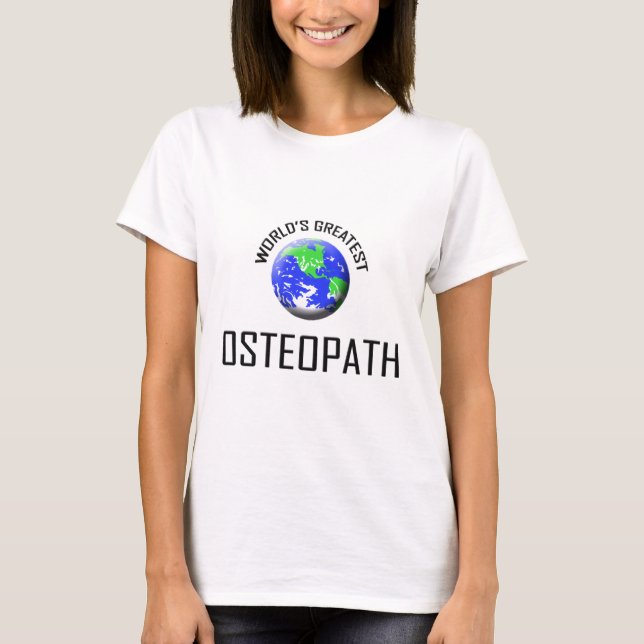 Der bestste Osteopath der Welt T-Shirt (Vorderseite)