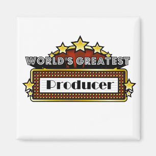 Der bestste Produzent der Welt Magnet