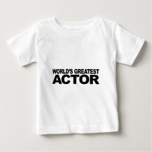 Der bestste Schauspieler der Welt Baby T-shirt