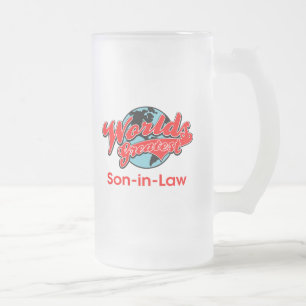 Der bestste Schwiegersohn der Welt Mattglas Bierglas