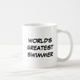 Der bestste Schwimmer-" Tasse "der Welt