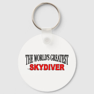 Der bestste Skydiver der Welt Schlüsselanhänger