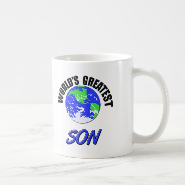 Der bestste Sohn der Welt Kaffeetasse (Rechts)