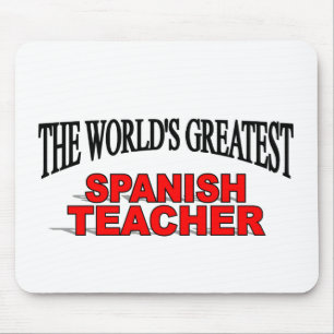 Der bestste spanische Lehrer der Welt Mousepad