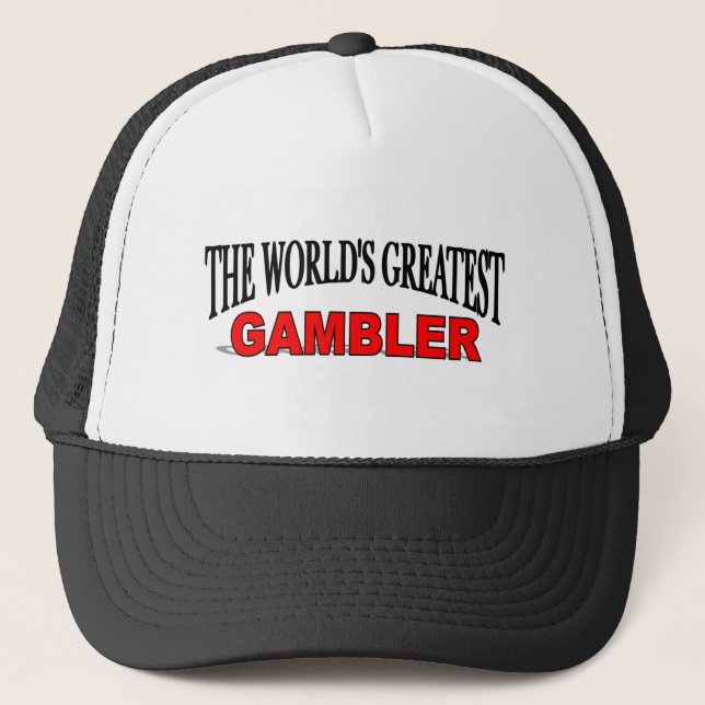 Der bestste Spieler der Welt Truckerkappe (Vorderseite)