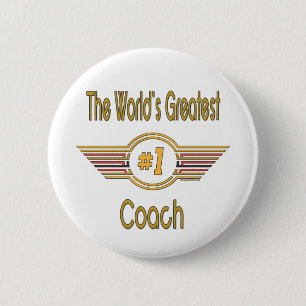Der bestste Trainer der Welt Button