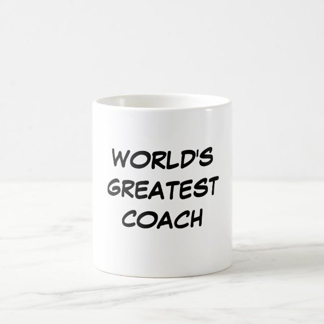 Der bestste Trainer-" Tasse "der Welt (Mittel)
