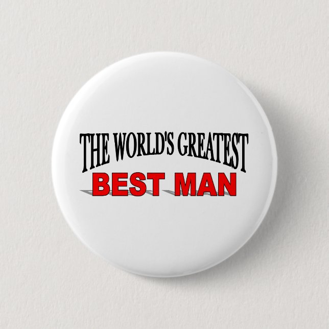 Der bestste Trauzeuge der Welt Button (Vorderseite)