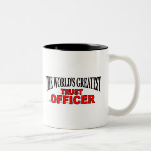 Der bestste Treuhänder der Welt Zweifarbige Tasse